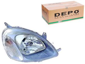 Reflektor Toyota Yaris H4 99-05 Pr Kierunkowskaz P
