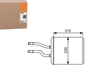 Nagrzewnica Alfa 147 156 Gt 01-10 Nrf