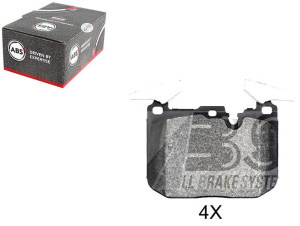 Klocki Hamulcowe Bmw 1 F20 11- Przód A.b.s.