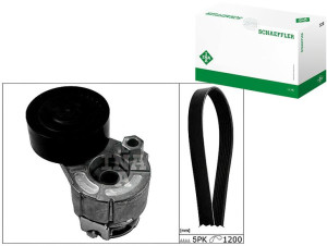 Zestaw Paska Wielorowk. Renault 1,4 1,6 1,5dci Ina