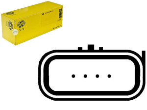 Przepływomierz Powietrza Ford C-max 1,6tdci 07- He