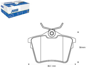 Klocki Hamulcowe Ceramiczne Citroen C5 Iii Peugeot