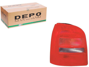 Lampa (kolor Kierunkowskazu Czerwony Kolor Szkła C