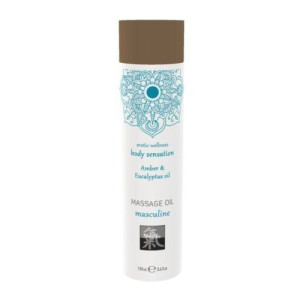 Olejek-Shiatsu Massage Oil Amber & Eucalyptus oil 100ml.