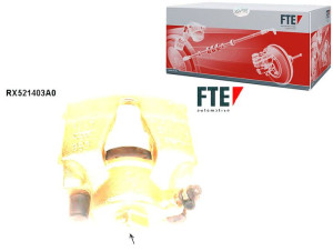 Zacisk Hamulcowy Opel Astra G 98-04 Pp Fte