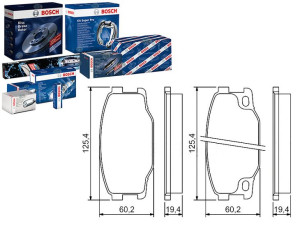 Klocki Hamulcowe Mitsubishi Canter (fe5 Fe6) 6.gen