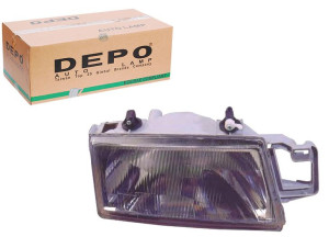 Reflektor (h4 Manualny Kolor Wkładu: Czarny) Fiat