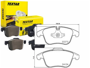 Klocki Hamulcowe Jaguar Przód Xe 2,0 15- Textar