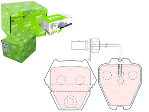 Klocki Hamulcowe Valeo 4b0698151d 4b0698151l 4b069