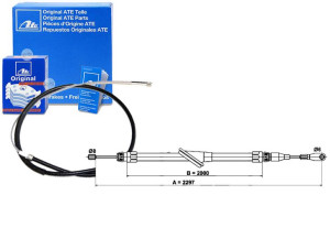 Linka Hamulca Ręcznego Mercedes Sl (r129) 2.8-7.3