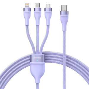 Kabel Flash Series Ii 3 W 1-typ C Na Typ C,lightning,micro Usb -100w 1,5m