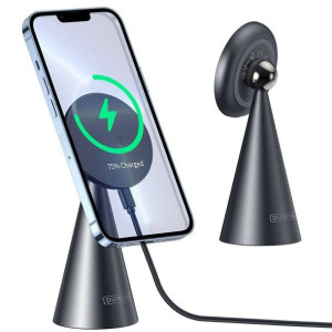 Ładowarka Indukcyjna W3 Magsafe - Z Uchwytem Biurkowym I Samochodowym 15w