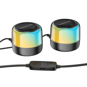 Borofone Głośnik Bezprzewodowy Bluetooth Bp12 Colorful Stereo 2 W 1
