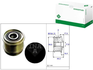 Koło Pasowe Alternatora Vw 2,8 3,2fsi A4 A6 05- In