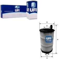 Filtr Oleju Audi A5 4.2fsi 07- Ufi