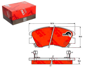 Klocki Hamulcowe Mitsubishi Przód L300 Trw