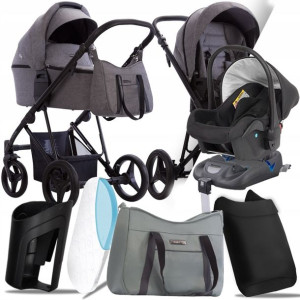 Wózek Bebetto 4w1 Flavio 11 I Kite + Baza Dock
