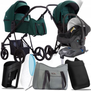 Wózek Bebetto 4w1 Flavio 12 I Kite + Baza Dock