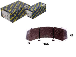 Klocki Hamulcowe Japanparts D1060jf20c 5001155 N00