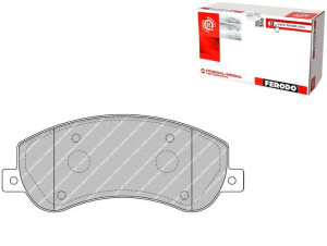 Klocki Hamulcowe Ford Przód Transit 06- Ferodo