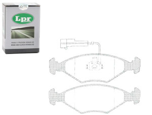 Klocki Hamulcowe Fiat Palio 1.2/1.6/1.7d 04.96-10.