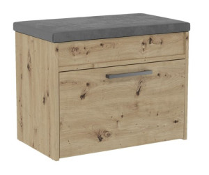 Szafka Na Buty Parma Mini Siedzisko Schowek Dąb Artisan