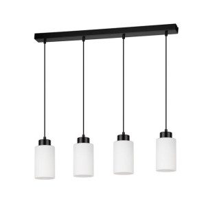 Bosco Lampa Wisząca 4xe27 Max.60w Czarny/biały