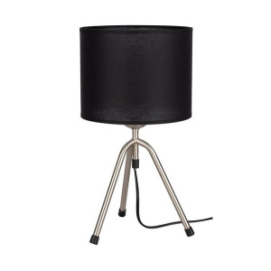 Tami Lampa Stołowa 1xe27 Max.60w 1.0 Satyna / Czarny