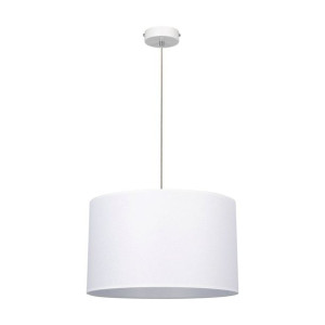 Manja Lampa Wisząca 1xe27 Max.60w Biały/transparentny/biały