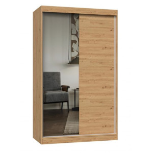 Szafa Iga 120 Z 1 Lustrem - Dąb Artisan
