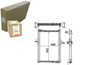 Chłodnica Silnika Behr Hella 81061010064 V7546 376