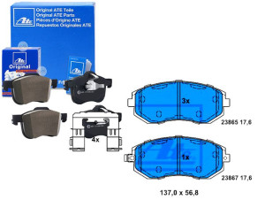 Klocki Hamulcowe Subaru Przód Forester Impreza Leg
