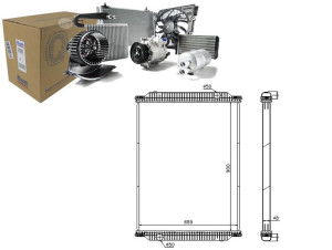 Chłodnica Silnika Solaris Bova Futura Magiq Mx300-