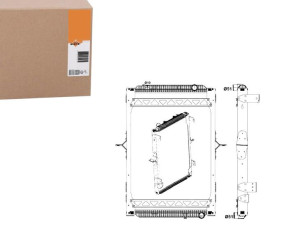 Chłodnica Silnika Rvi Premium 2 Dxi11 10.05- Nrf