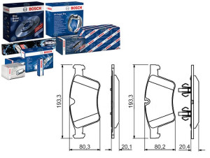Klocki Hamulcowe Mercedes Gl (x164) M (w164) R (w2