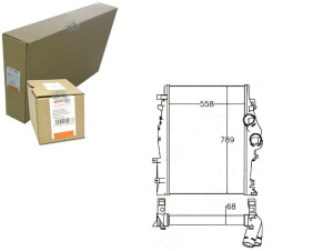 Intercooler Chłodnica Powietrza Doładowującego [behr Hella]