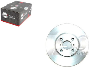 Tarcze Hamulcowe 2szt Toyota Yaris 06- Przod (+abs
