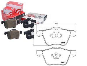 Klocki Hamulcowe Volvo Xc90 02-14 Przód Brembo