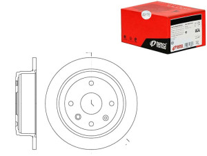 Tarcze Hamulcowe Remsa 96549630 Adg04362 Dpw03 230