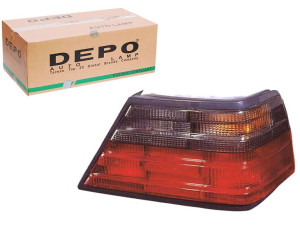 Lampa (kolor Kierunkowskazu Dymiony Kolor Szkła Dy