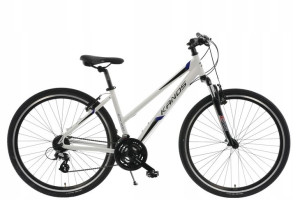 Rower Kands Crossowy 28 STV-900 D17 biało-nieb r22