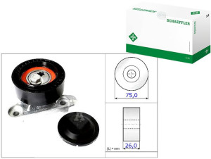 Rolka Napinacza Paska Wielorowk. Vw Seat Mii, Skod