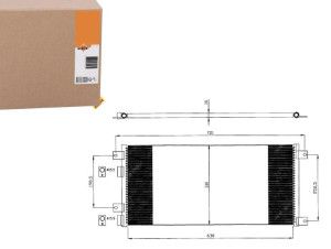 Skraplacz Klimatyzacji Iveco Daily Ii Nrf