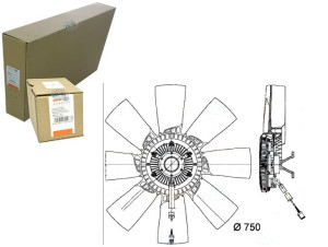 Wentylator Chłodnicy Behr Hella 1453967 2052003 18
