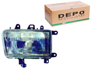 Reflektor (h4 Manualny Kolor Wkładu: Czarny) Toyot