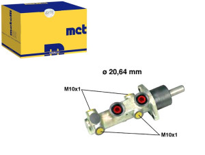 Pompa Hamulcowa Fiat Panda 03- -abs Metelli