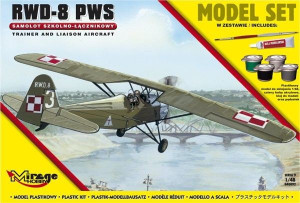 Model do Sklejania Samolot R.W.D-8