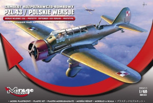 Model do Sklejania Samolot PZL-43 1939
