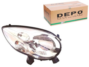 Reflektor (h4 Kolor Wkładu: Czarny) Citroen C1 06.
