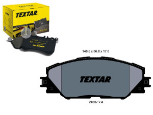 Klocki Hamulcowe Toyota Przód Rav4 Iii 06- Textar